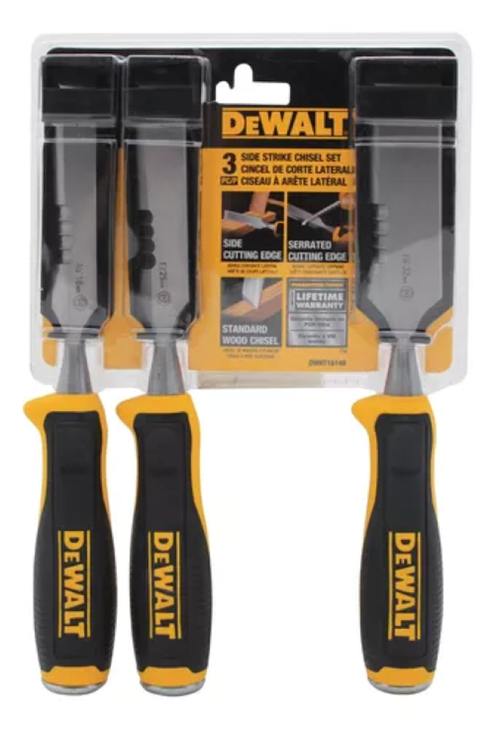 Kit Lijadora Roto Orbital Dcw210b + 25 Discos + 3 Formones Dewalt-4
