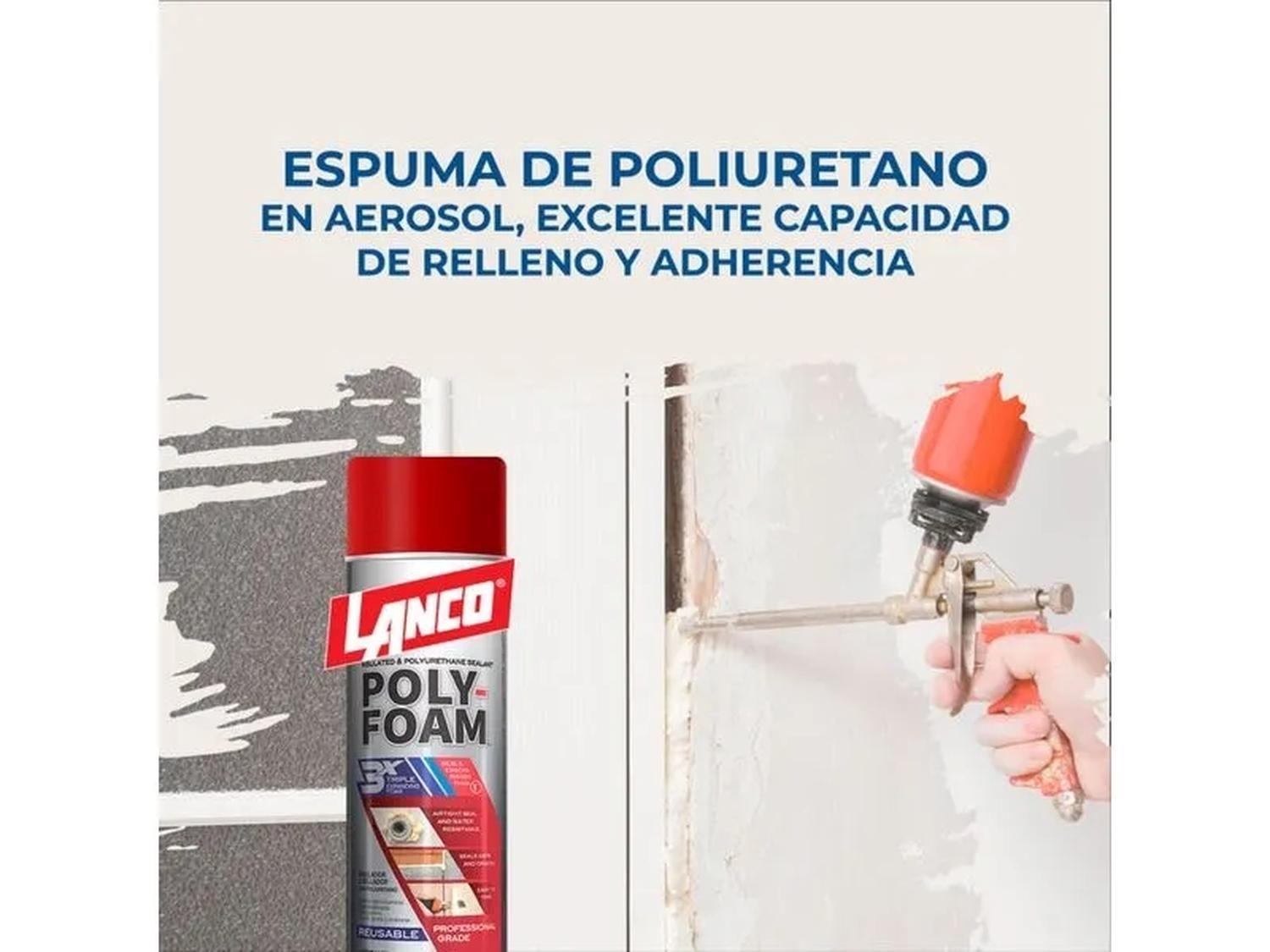 Espuma de Poliuretano Poly-Foam 500mL Lanco-2