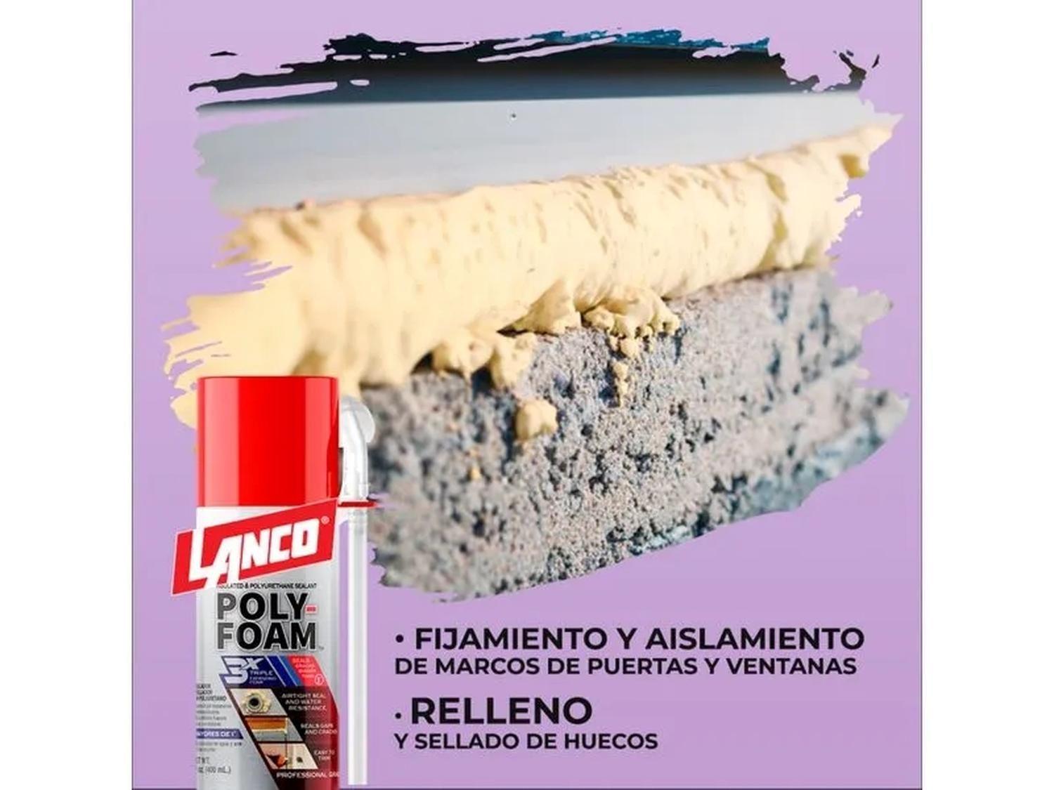 Espuma de Poliuretano Poly-Foam 500mL Lanco-3