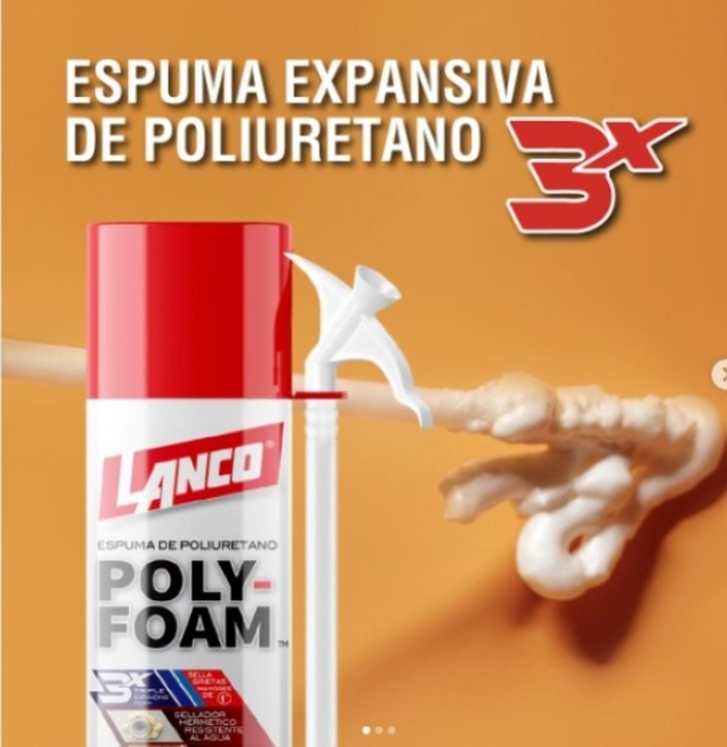 Espuma de Poliuretano Poly-Foam 500mL Lanco-5