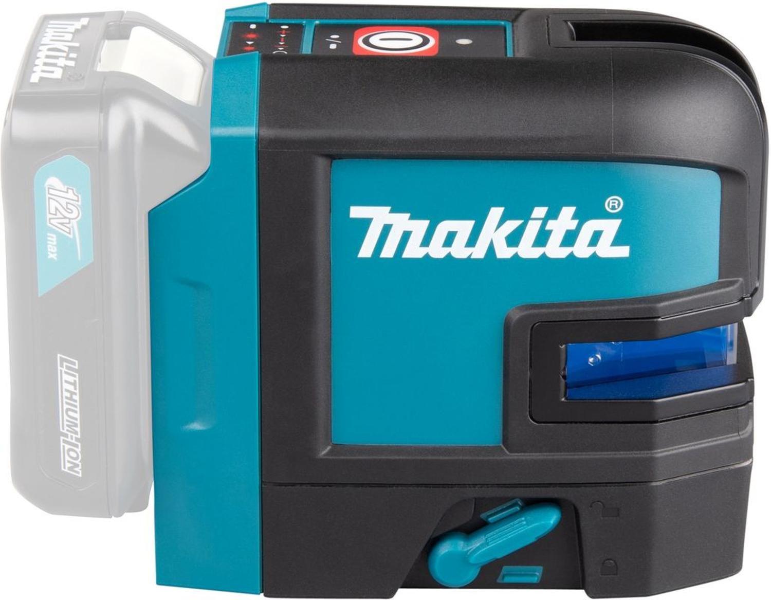 Nivel laser multilíneas 360° rojas batería + cargador SK106DZ Makita-5