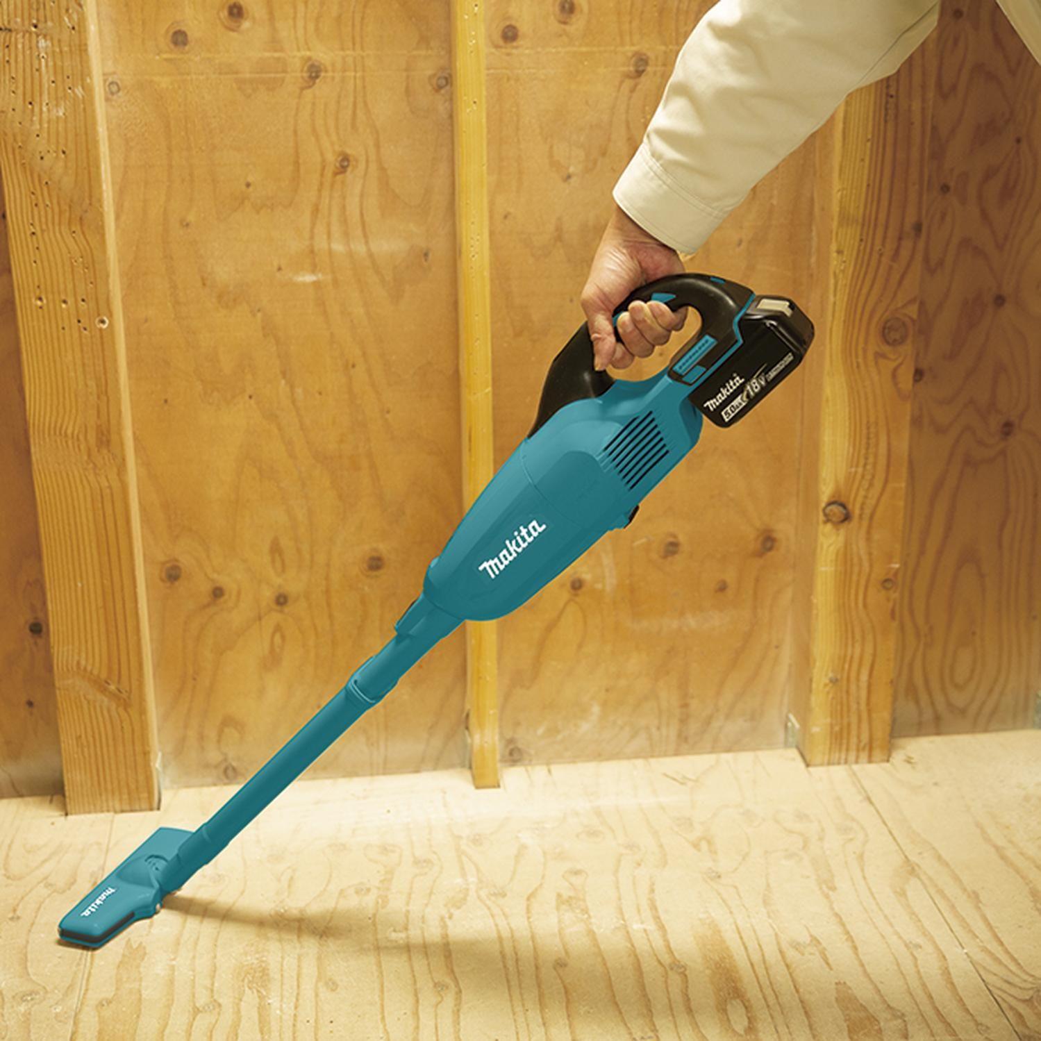 Aspiradora Vertical Inalámbrica 12v CL108FDWA Makita Bat+car-4