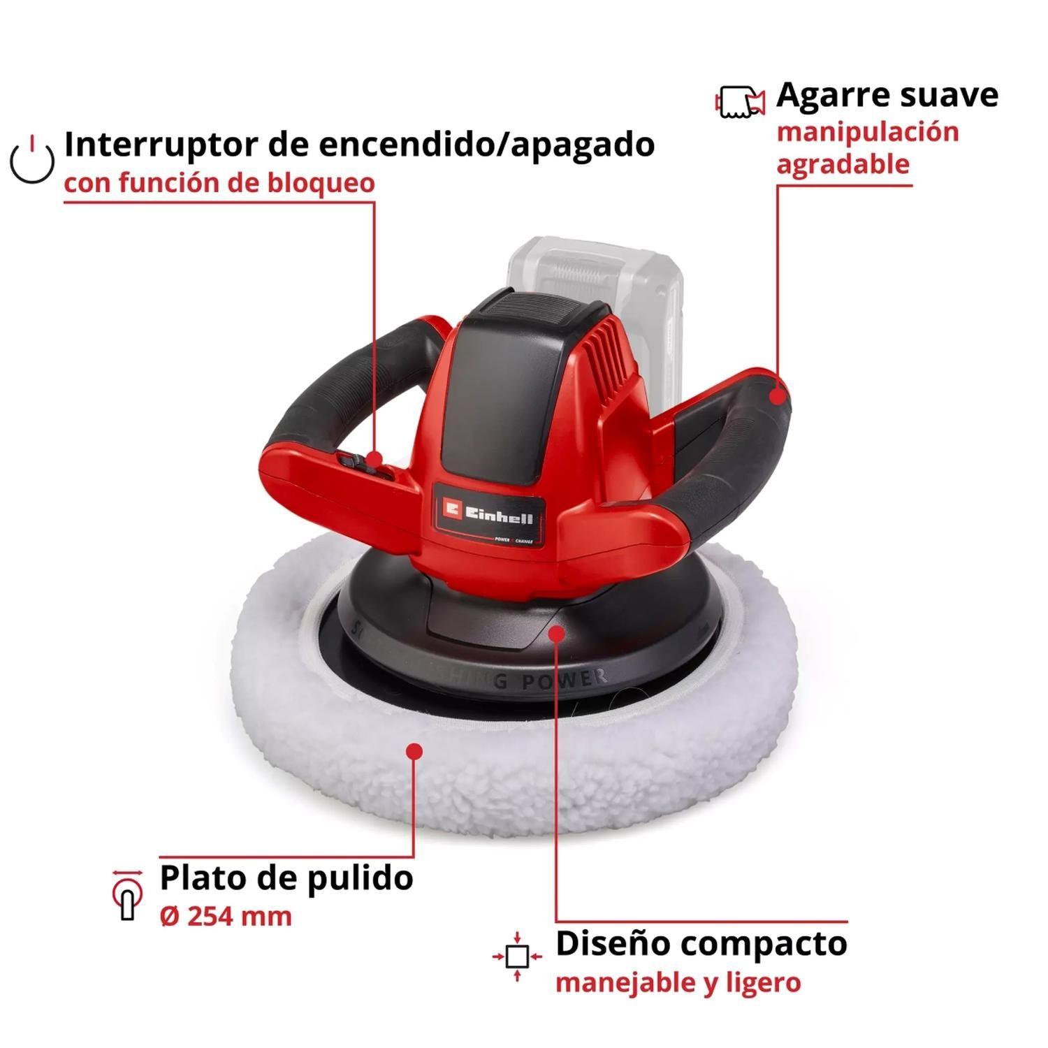 Pulidora Inalámbrica CE-CB 18/254 Li-Solo Einhell-1