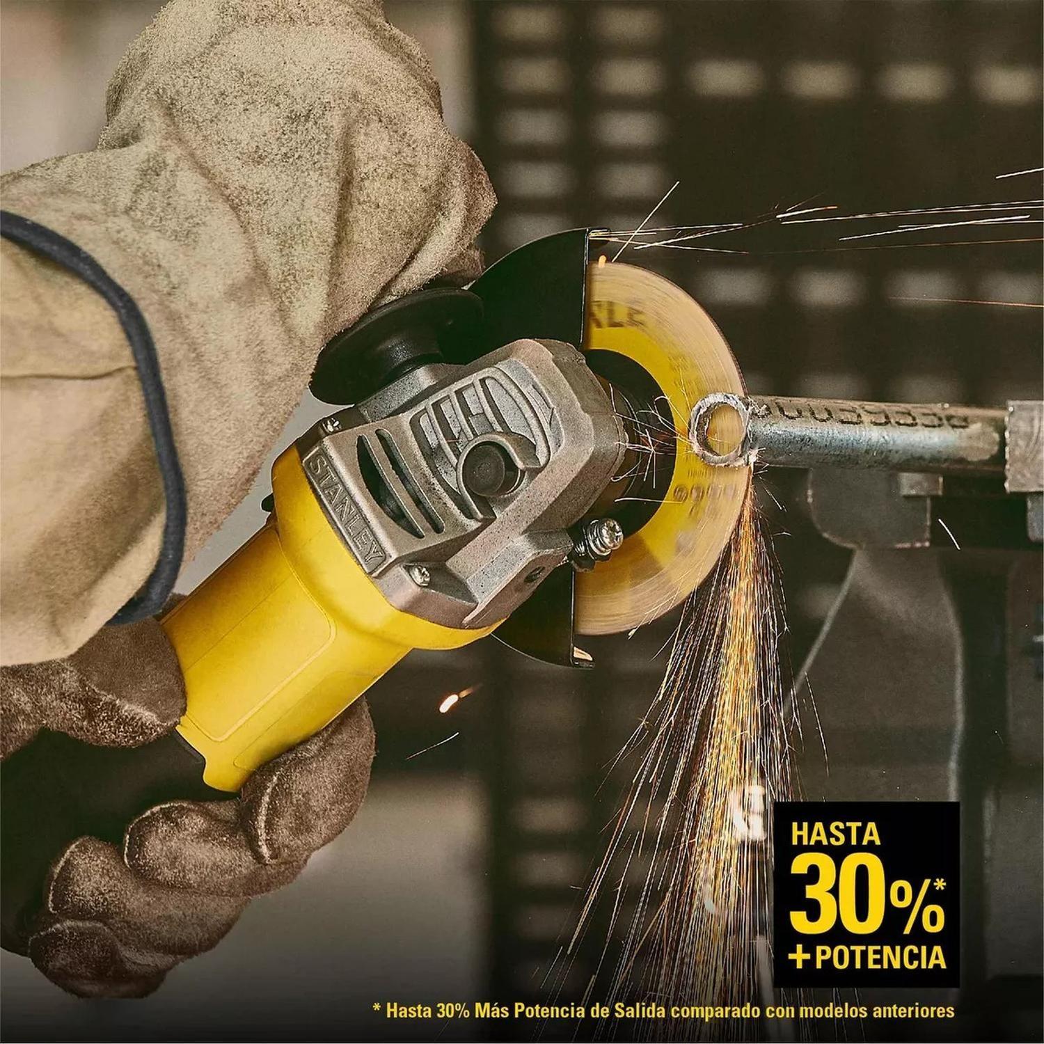 Esmeril Angular 4 1/2 115mm 750w Stanley Sg7115-8