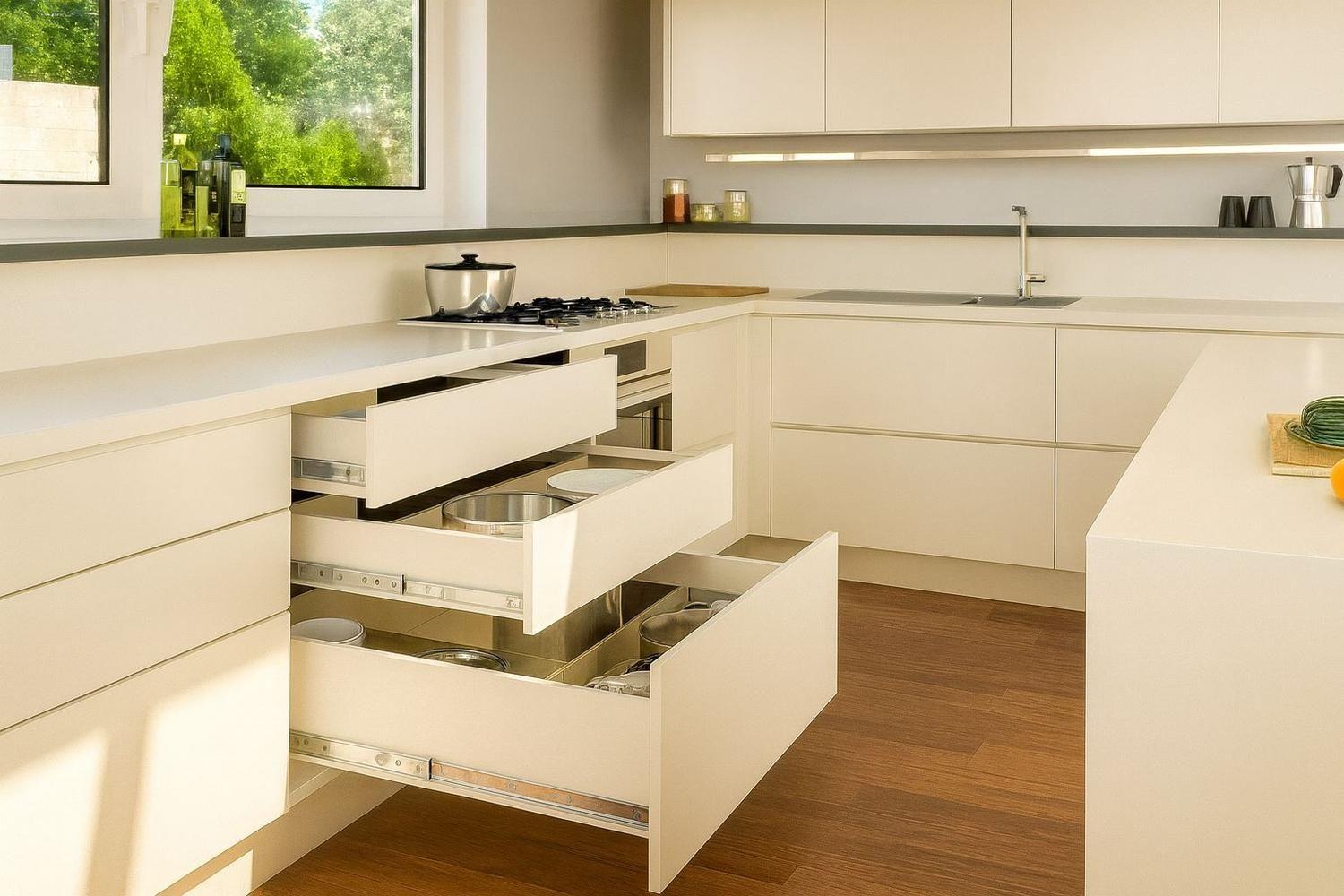 Corredera Push/Open silenciosa 400mm DMC-5