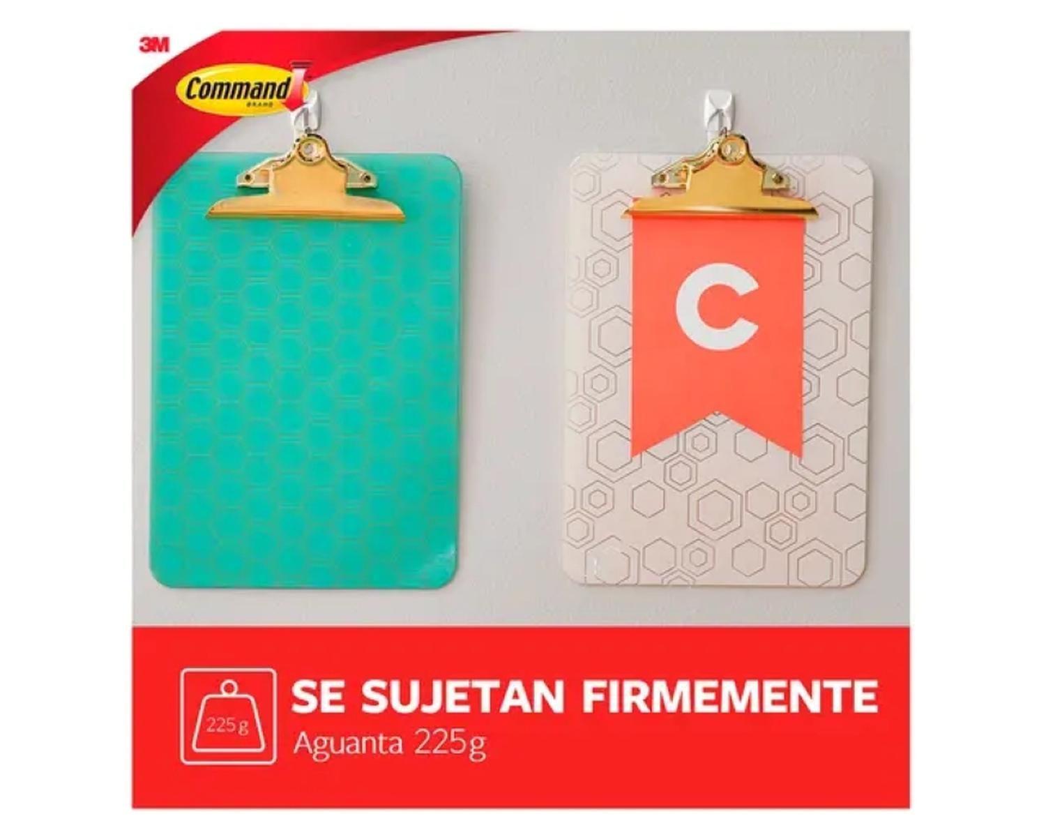 Ganchos Utensilios Blanco 225gr 17067ES 3un Command-2