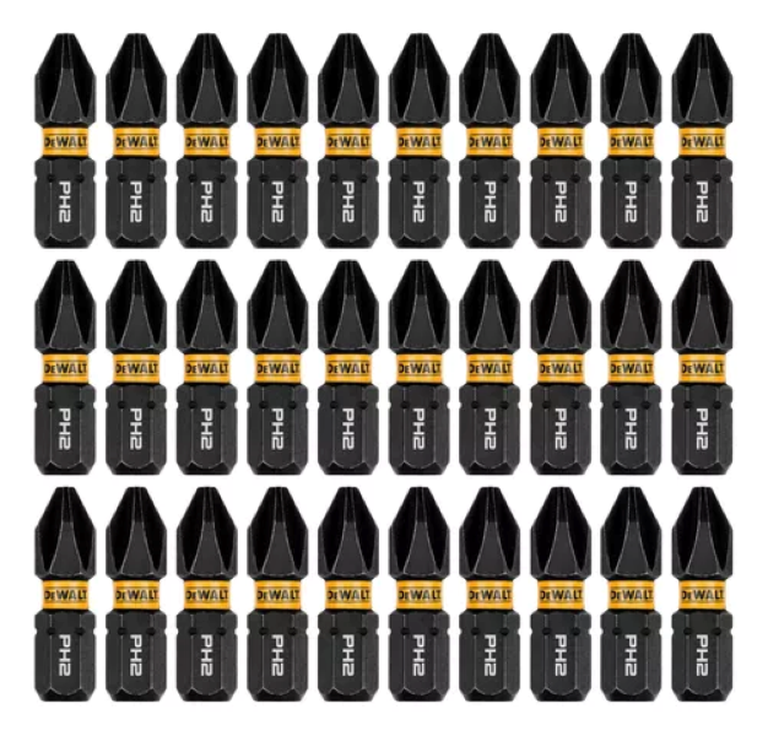 Set 30 Puntas Phillips 1 FlexTorq Dwaf1ph2ir30 Dewalt-1