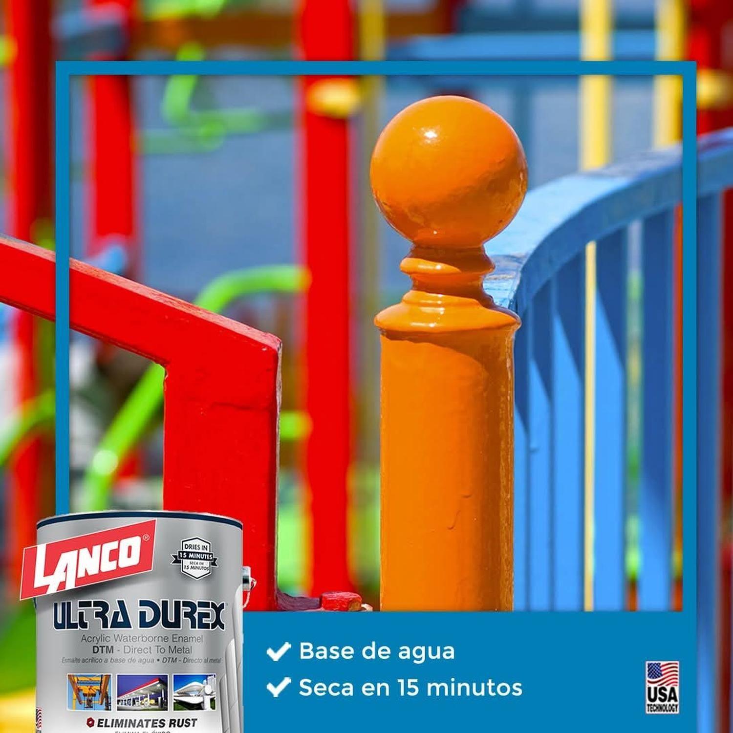 Esmalte Acrilico 3x1 Ultra Durex Blanco gl (3.78lt) Lanco-8