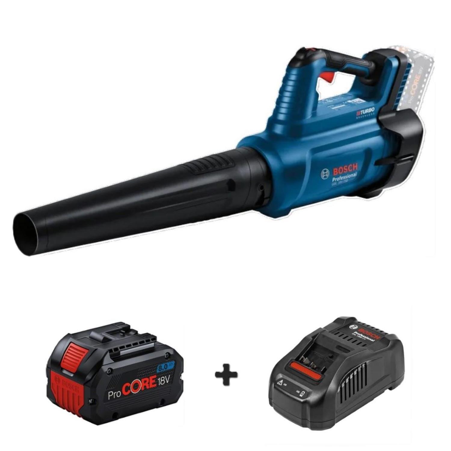 Soplador Inalámbrico GBL 18V-750 Bosch +Bat 8ah Procore+carg-0