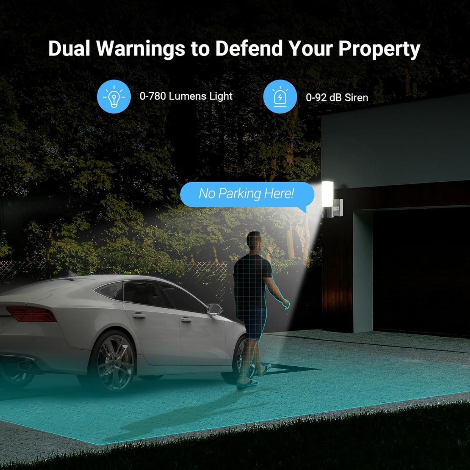 Cámara Lámpara Seguridad Inteligente Wifi EL3 2K Ezviz-5