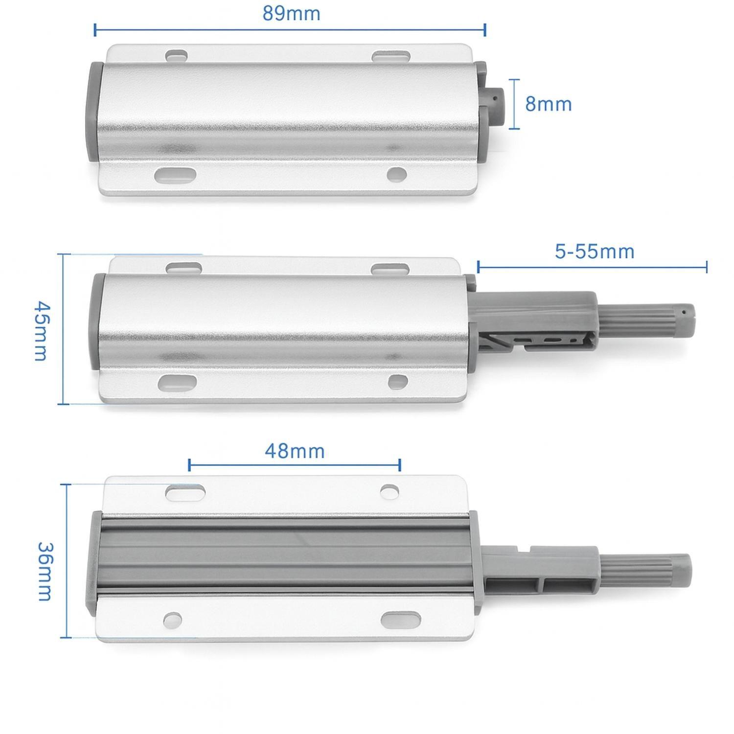 Pack 10 Reten Magnetico Push To Open Amortiguador DMC-2