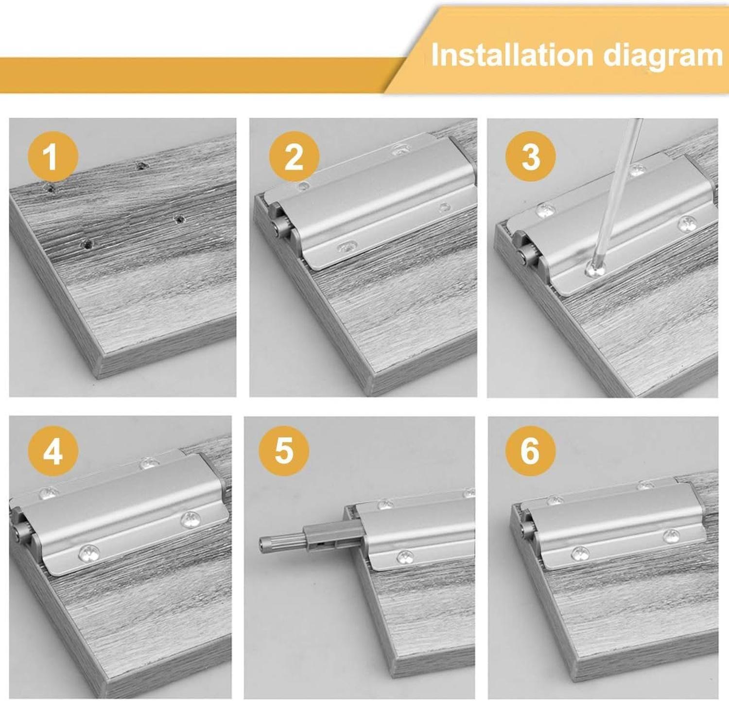 Pack 10 Reten Magnetico Push To Open Amortiguador DMC-5