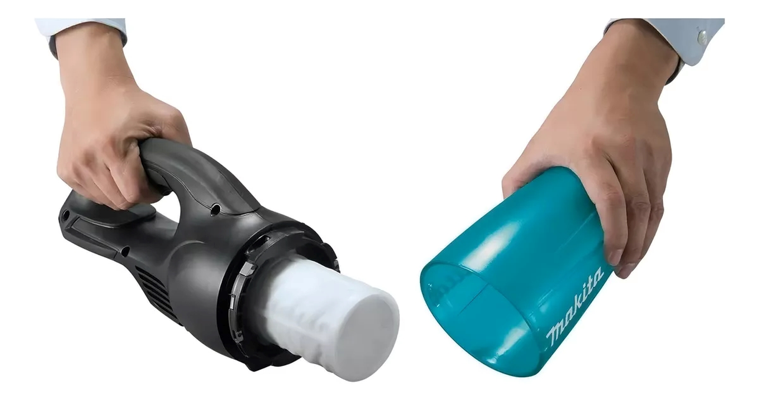 Aspiradora Vertical Inalámbrica 18V DCL180ZB Makita Sincar Sin bat-5