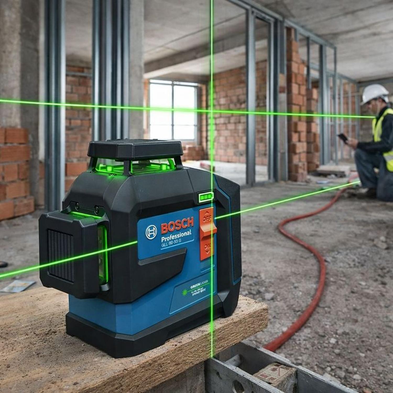 Nivel laser multilíneas verde 360° GLL 80-33 G BOSCH-6