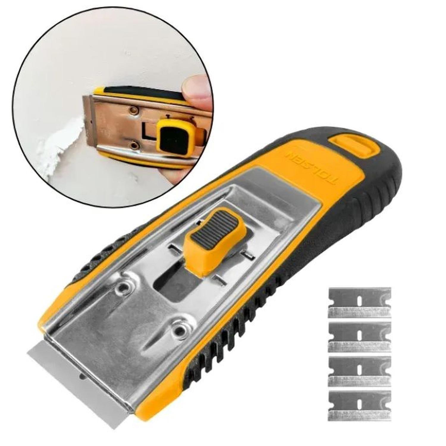 Raspador P/Vidrio 1.5" 30105 5 repuestos Tolsen-2