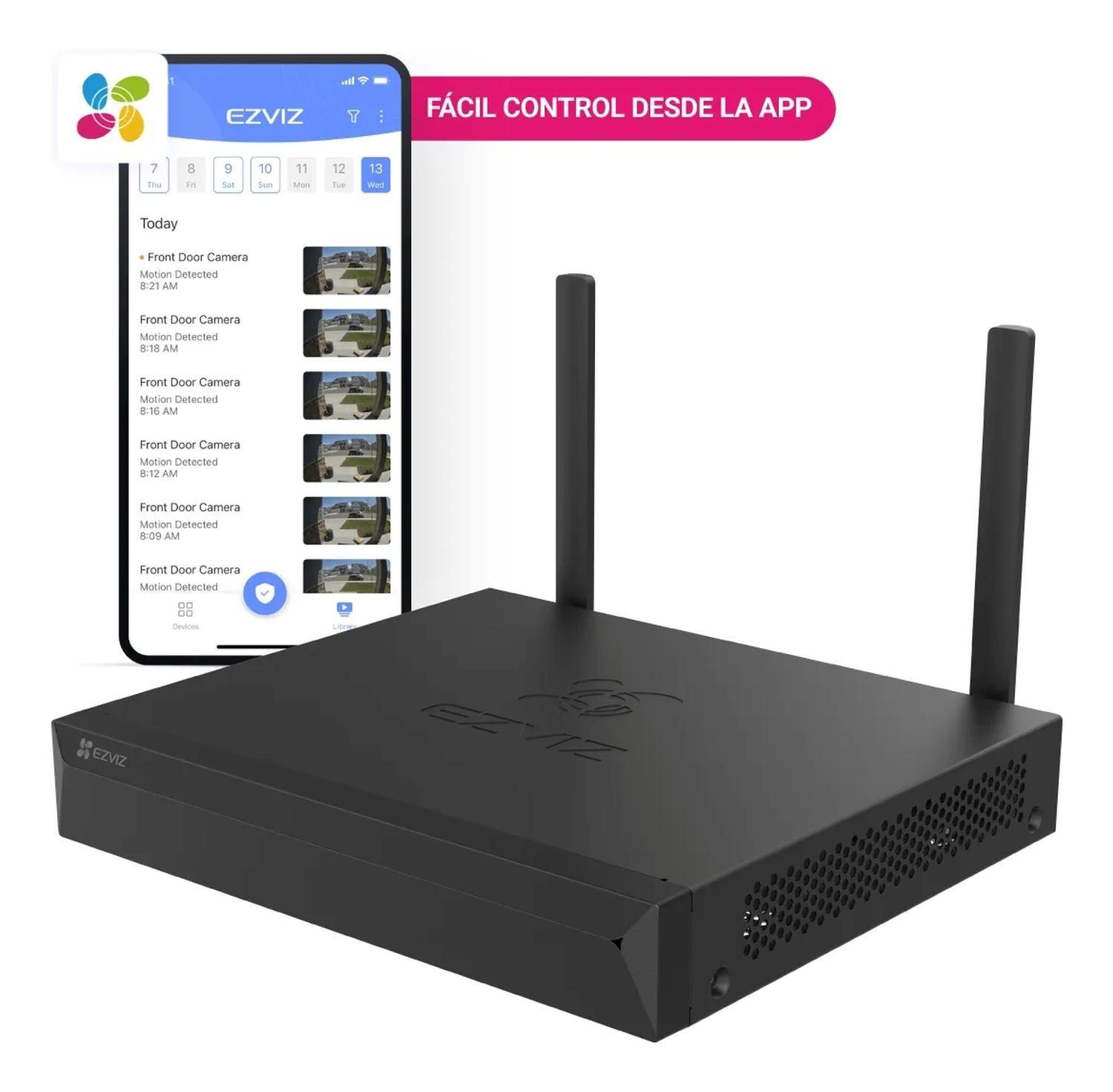 NVR Seguridad Wifi Alto Rendimiento Inal X5S 8ch 5mp Ezviz-4