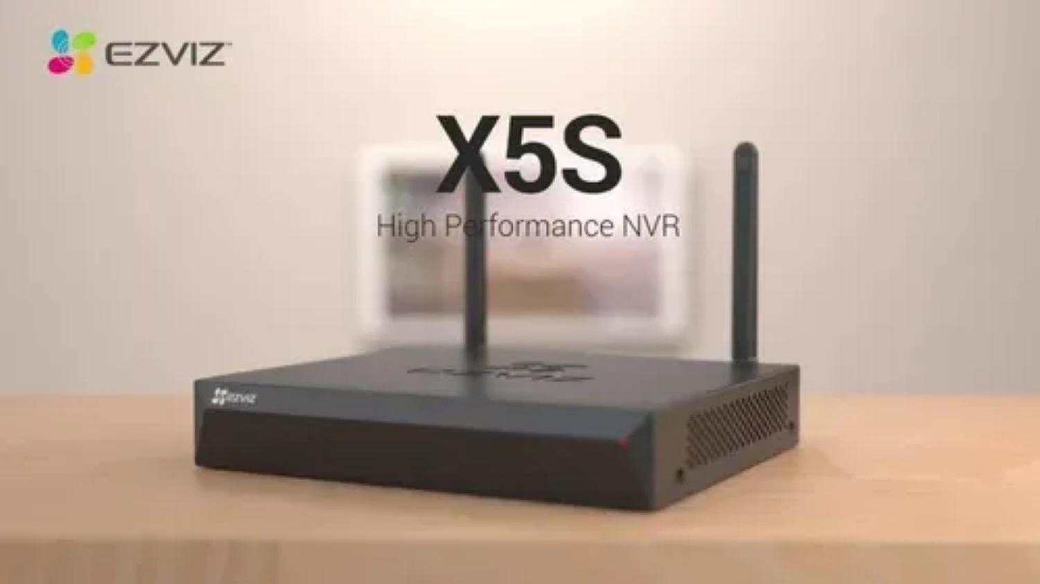 NVR Seguridad Wifi Alto Rendimiento Inal X5S 8ch 5mp Ezviz-6