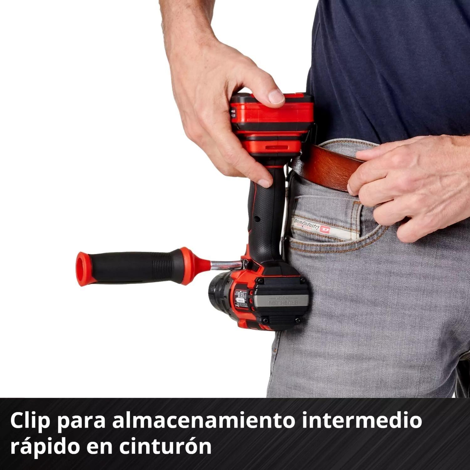 Taladro Impacto Inalámbrico TP-CD 18/60 Li-i BL Solo Einhell-4