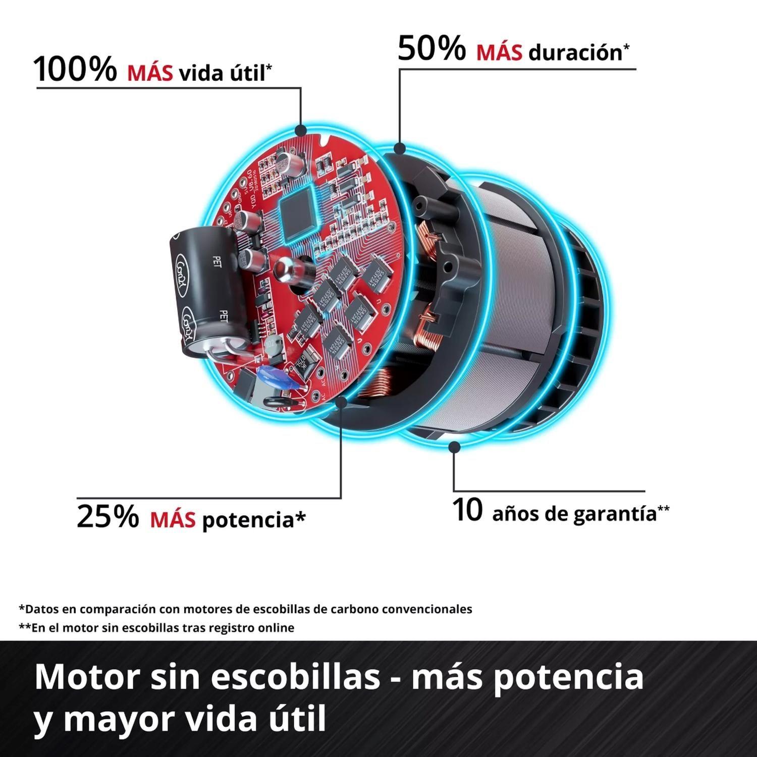 Taladro Impacto Inalámbrico TP-CD 18/60 Li-i BL Solo Einhell-6