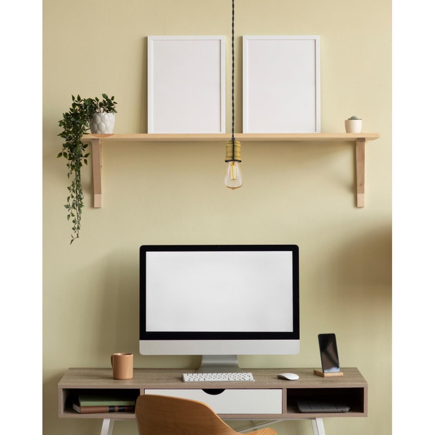 Lampara Colgante Dorada Yorth E27 Eglo 32537-4