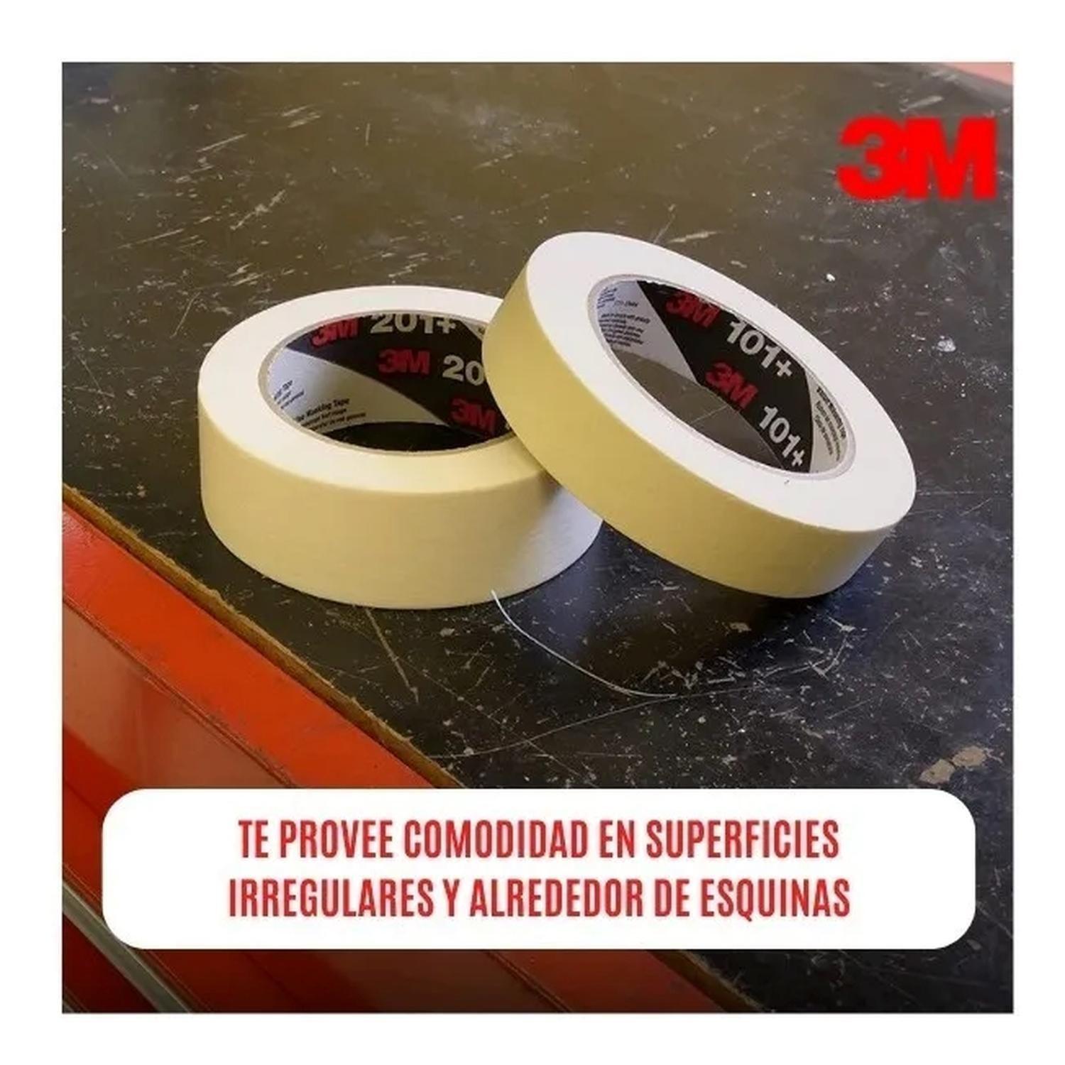 Pack x6 Cinta Masking Tape 101+ 38mmX50mt 3M-3