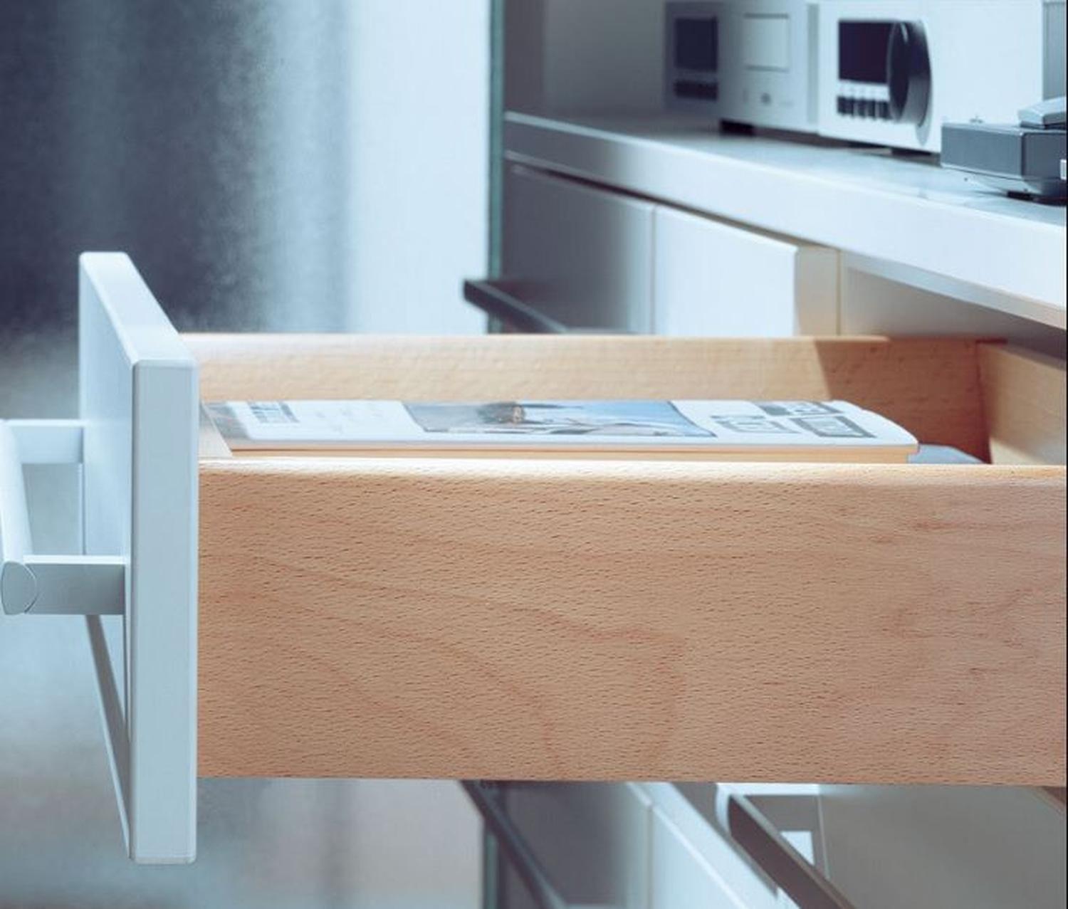 Corredera Telescópica oculta cierre suave 450mm DMC-2