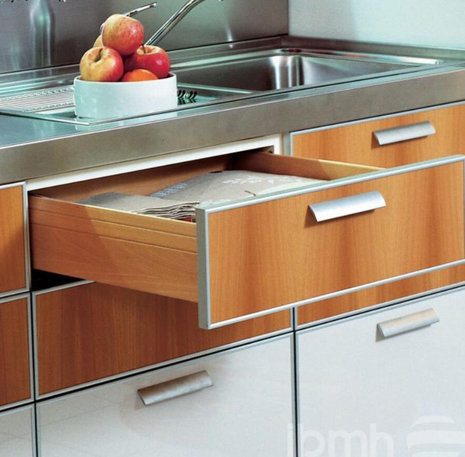 Corredera Telescópica oculta cierre suave 450mm DMC-3