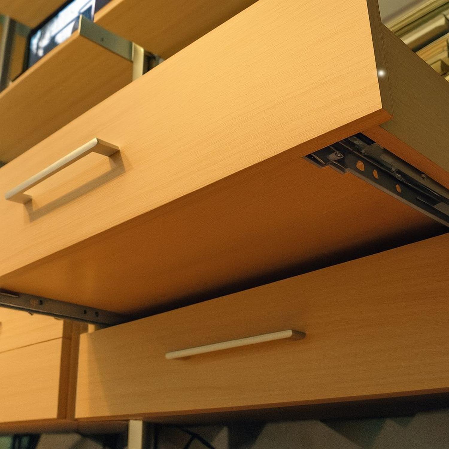 Corredera Telescópica oculta cierre suave 450mm DMC-5