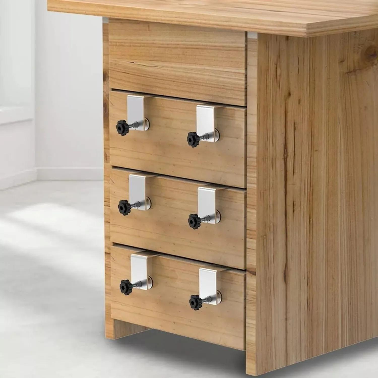 Prensa Abrazadera Para Instalación Frontal De Cajon 2u DMC-4