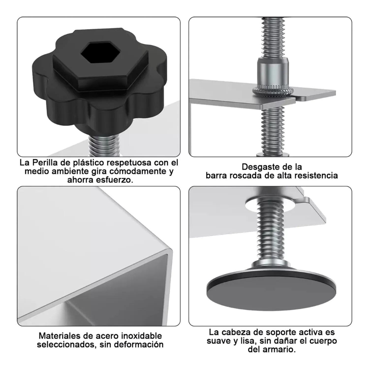 Prensa Abrazadera Para Instalación Frontal De Cajon 2u DMC-5