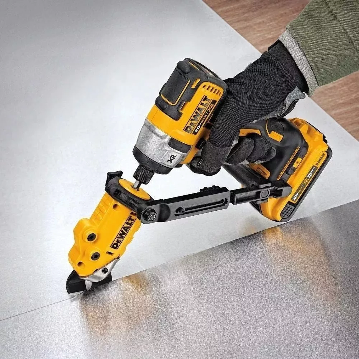 Cizalla recta Para Llave de Impacto 20V DWASHRIR Dewalt-4