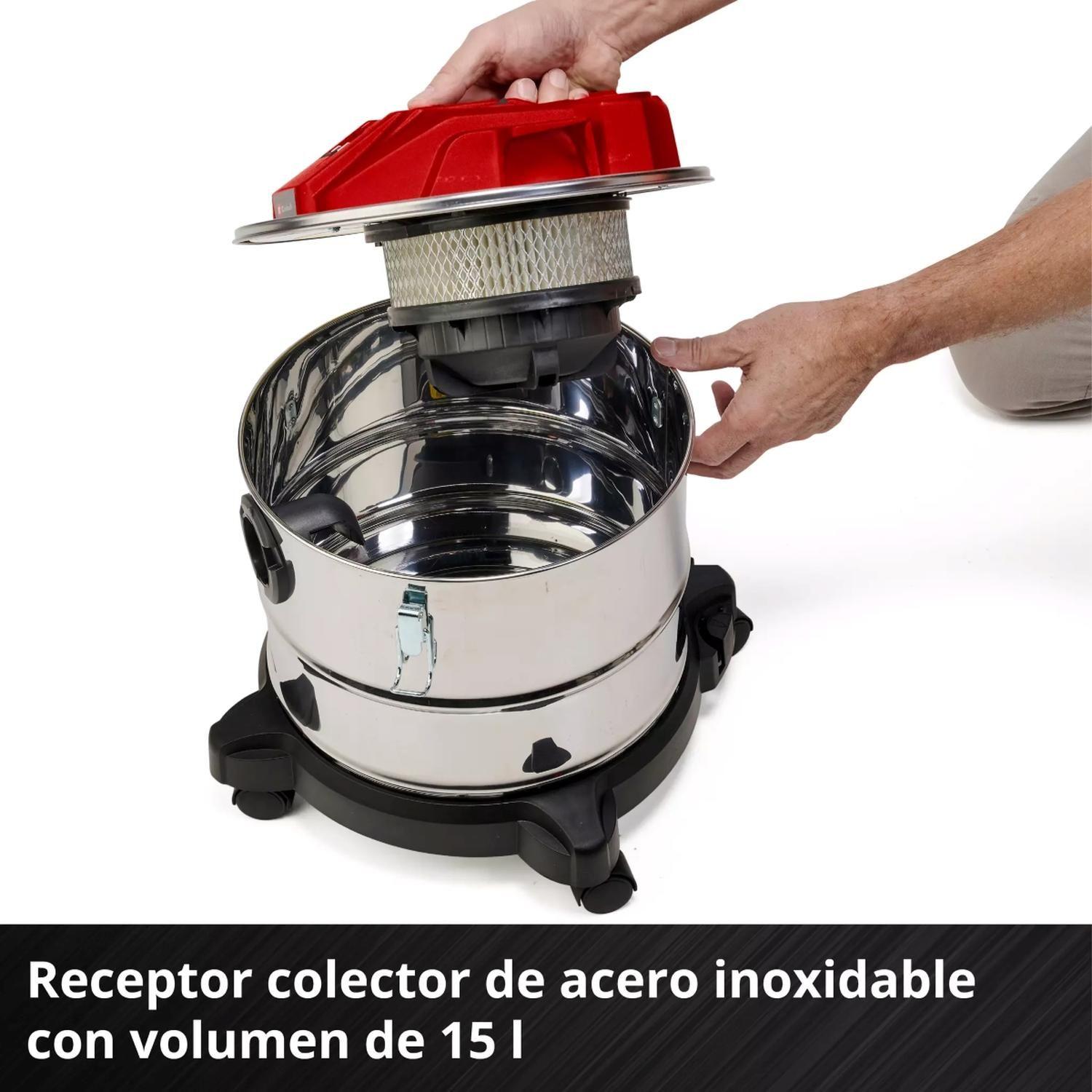 Aspiradora de Cenizas Inalámbrico TE-AV 18/15 Li C-Solo Einhell-3