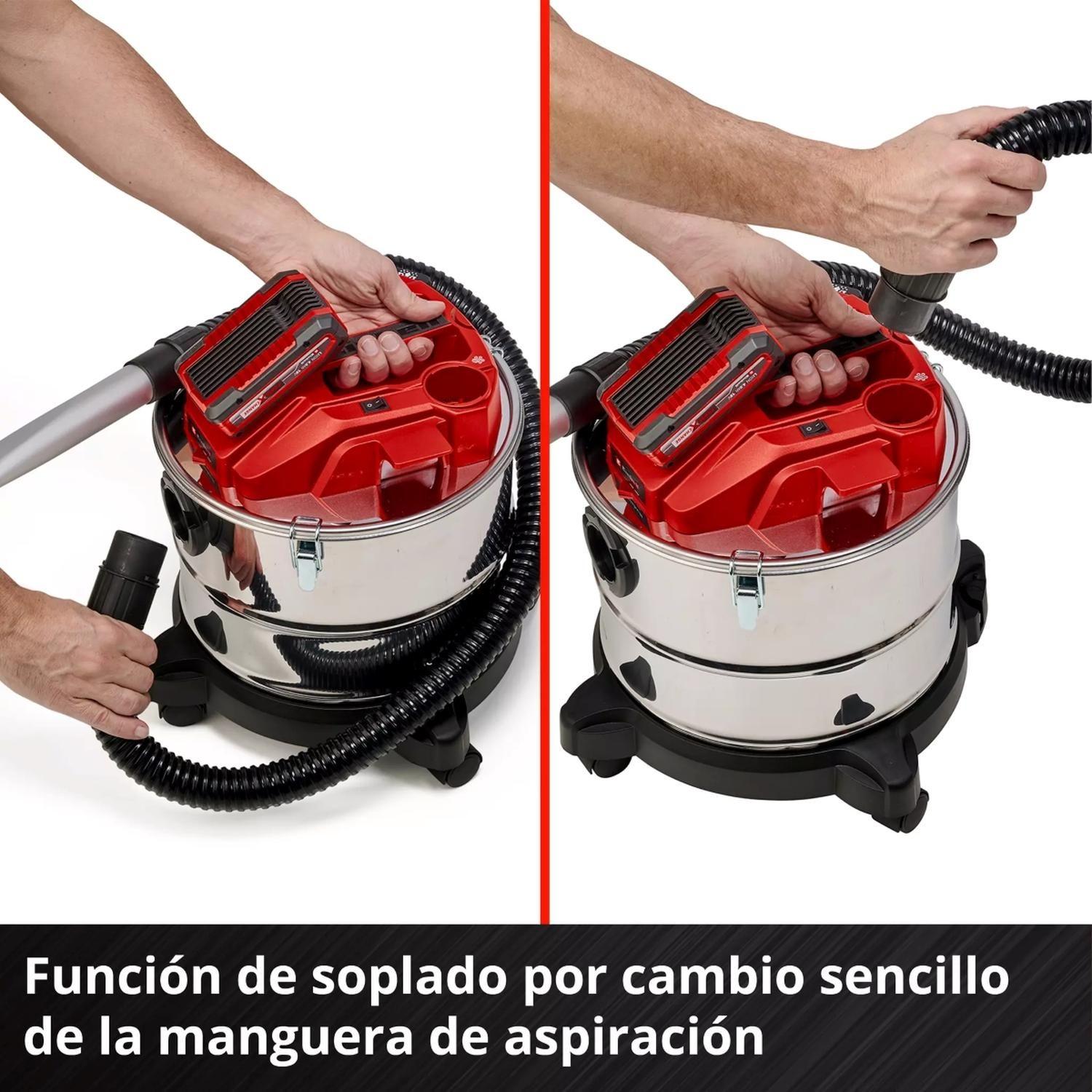 Aspiradora de Cenizas Inalámbrico TE-AV 18/15 Li C-Solo Einhell-4