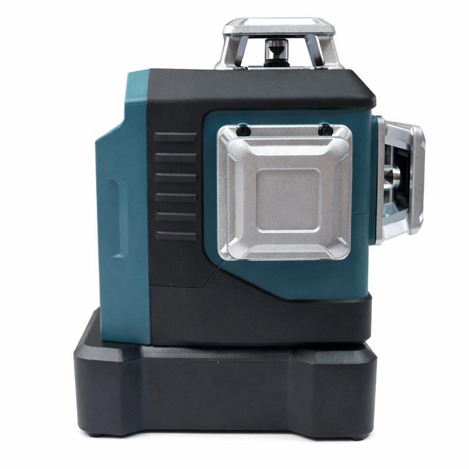 Nivel laser multilíneas verdes 360° Cargador + batería SK700GD Makita-4