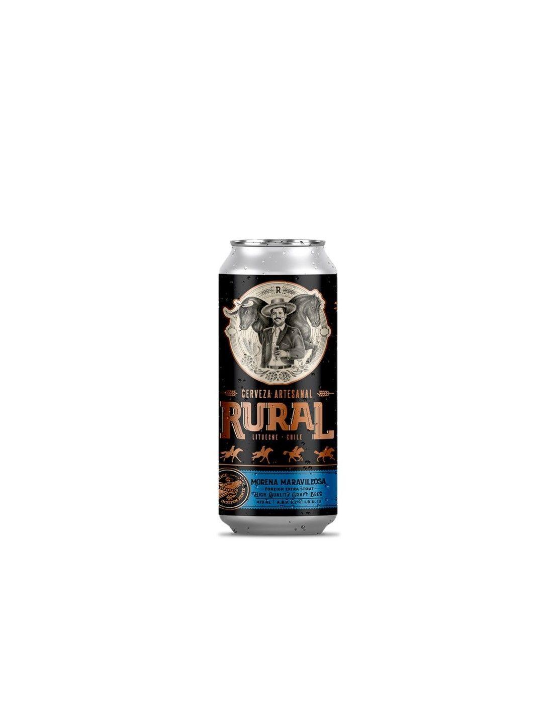 Cerveza Artesanal Rural - Morena Maravillosa Lata 473ml -0