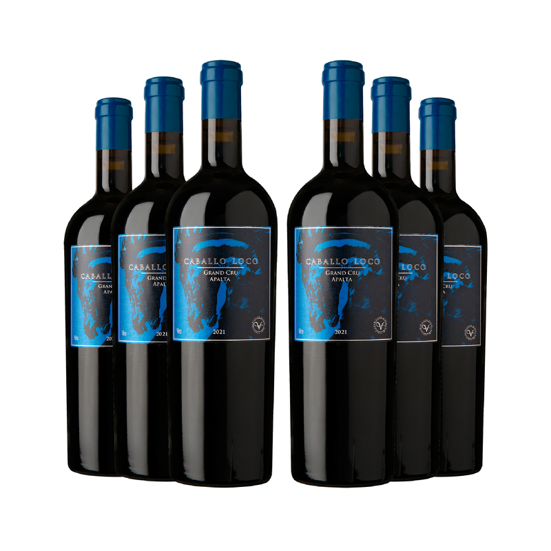 6 Vinos Caballo Loco Grand Cru Apalta 750cc-0