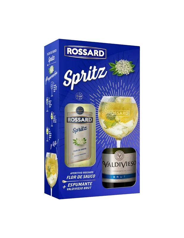 Pack Rossard Flor De Sauco 1000cc +  Espuma Valdi Brut 750cc-0