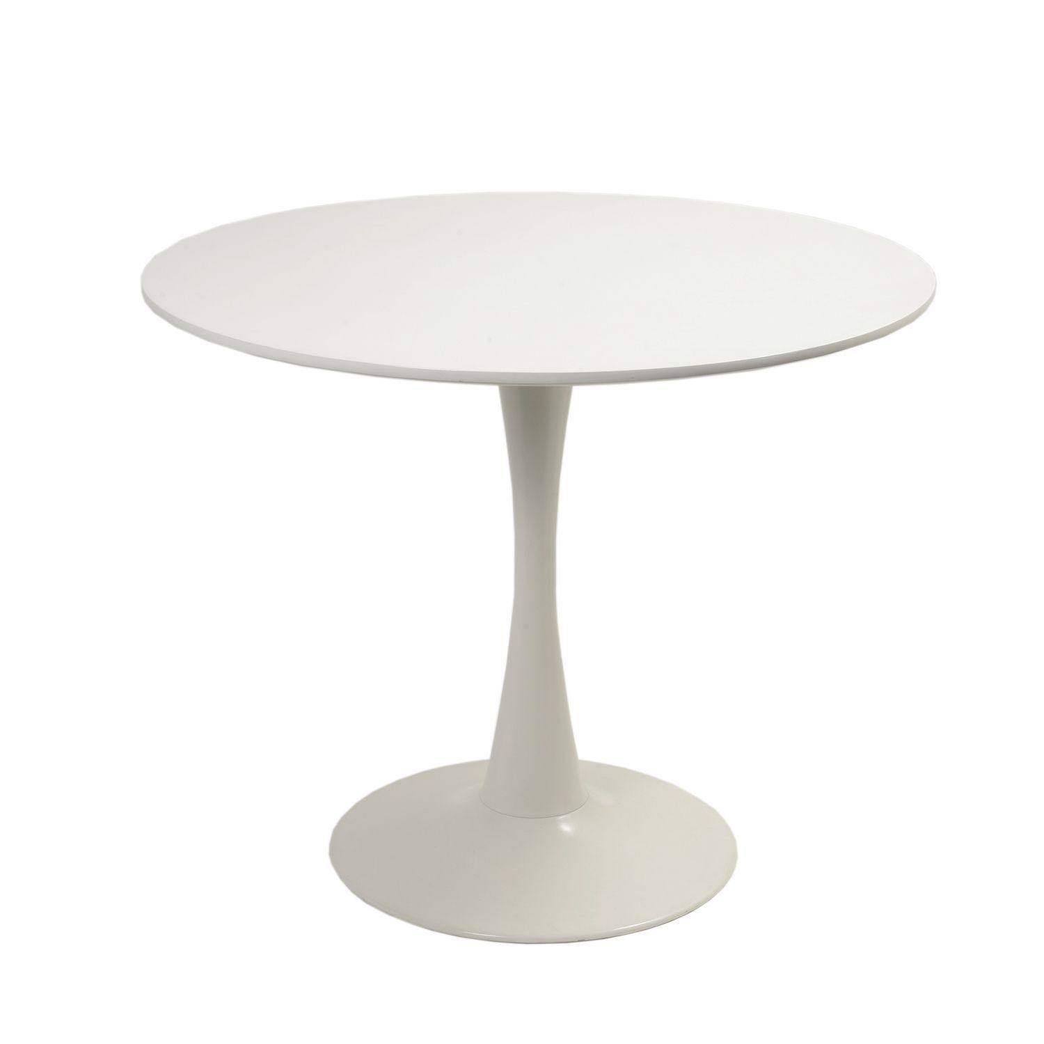 Mesa Tulip Redonda 120 Cms Blanca-1