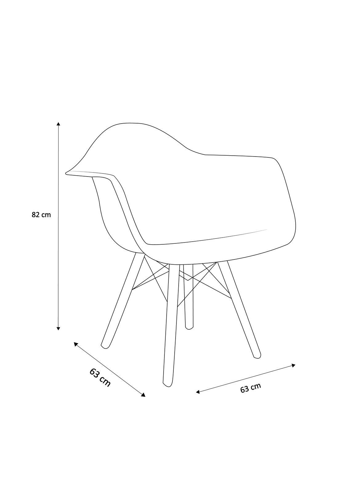 Butaca Eames Daw Negra-4