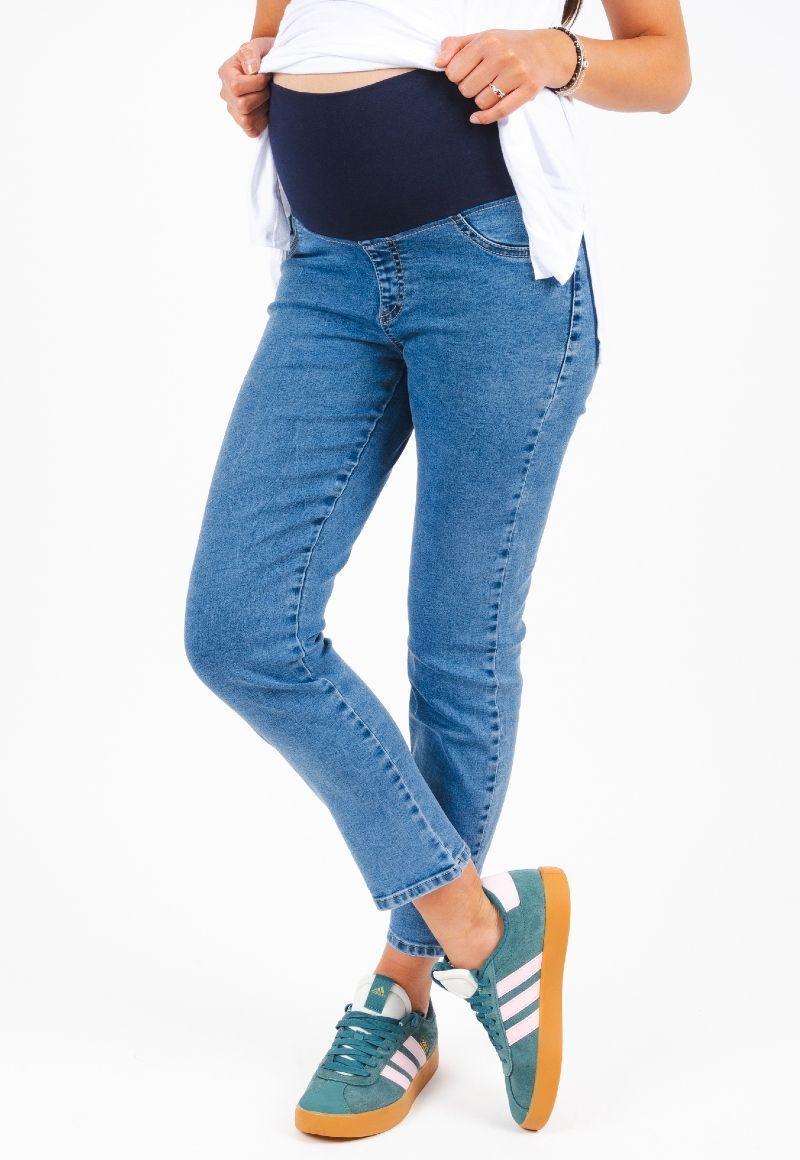 Jeans Maternal Cropped Madremia-0