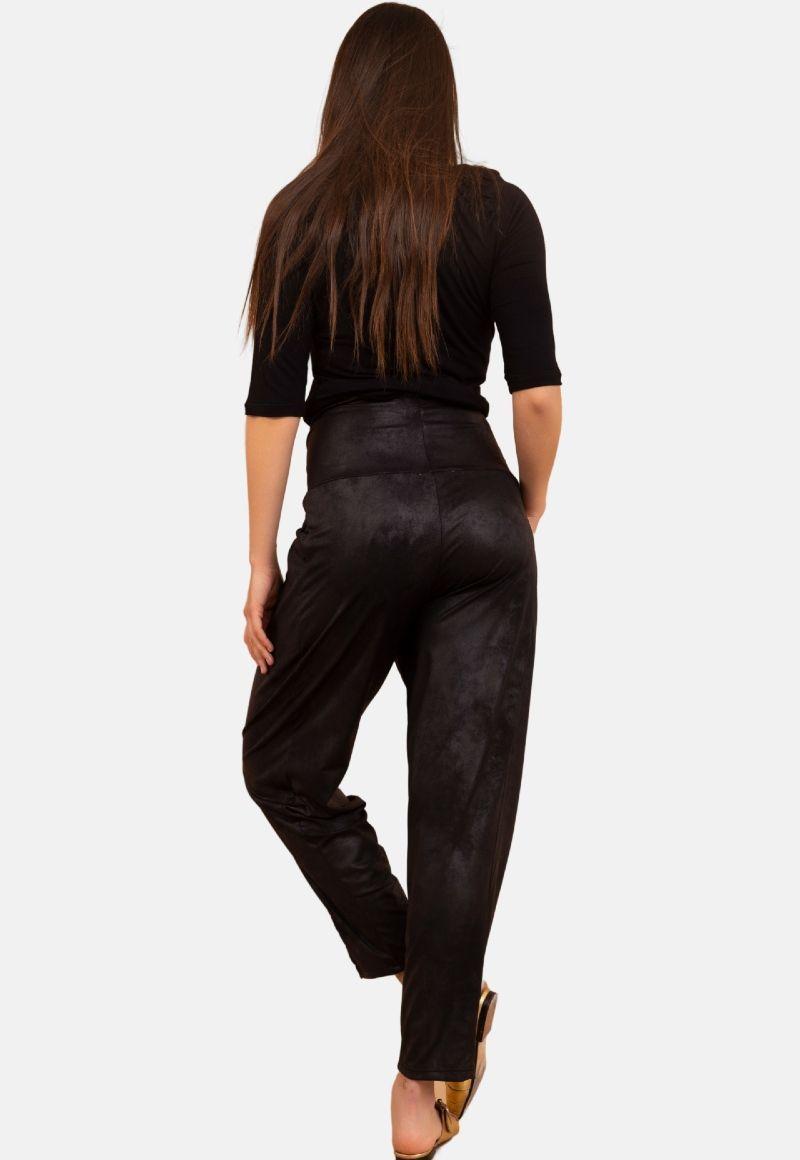 Pantalón Jogger Loreto Negro Foil Madremia-2