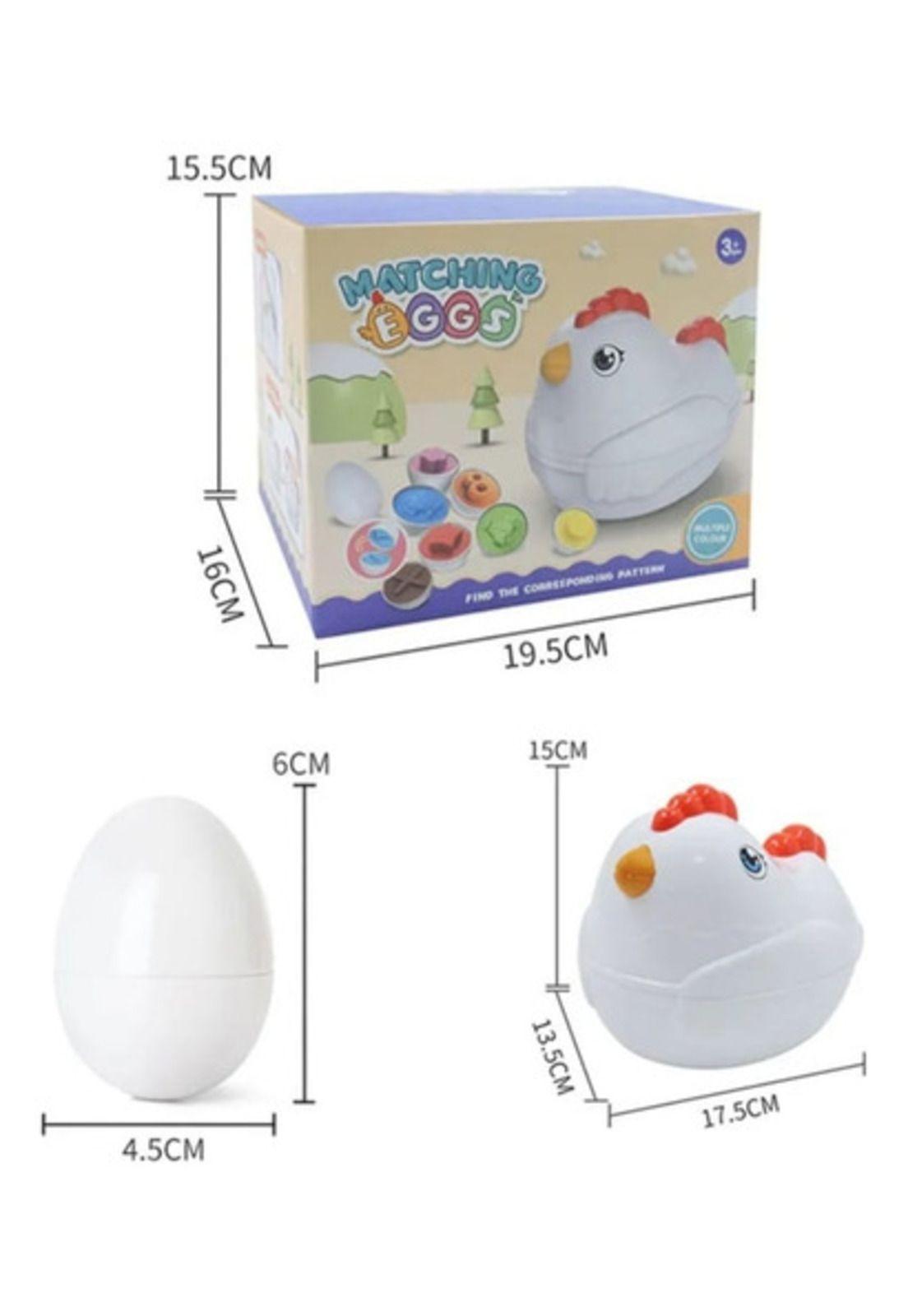 Juego Didáctico Gallina Huevos De Encaje Niños-4
