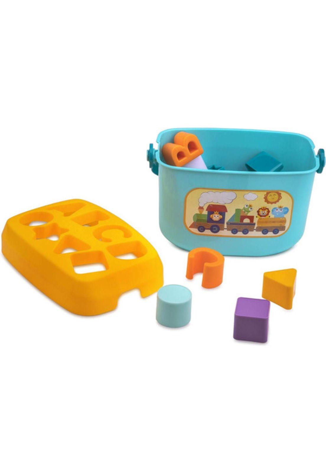 Balde C/bloques De Construcción - Juego Didáctico-6