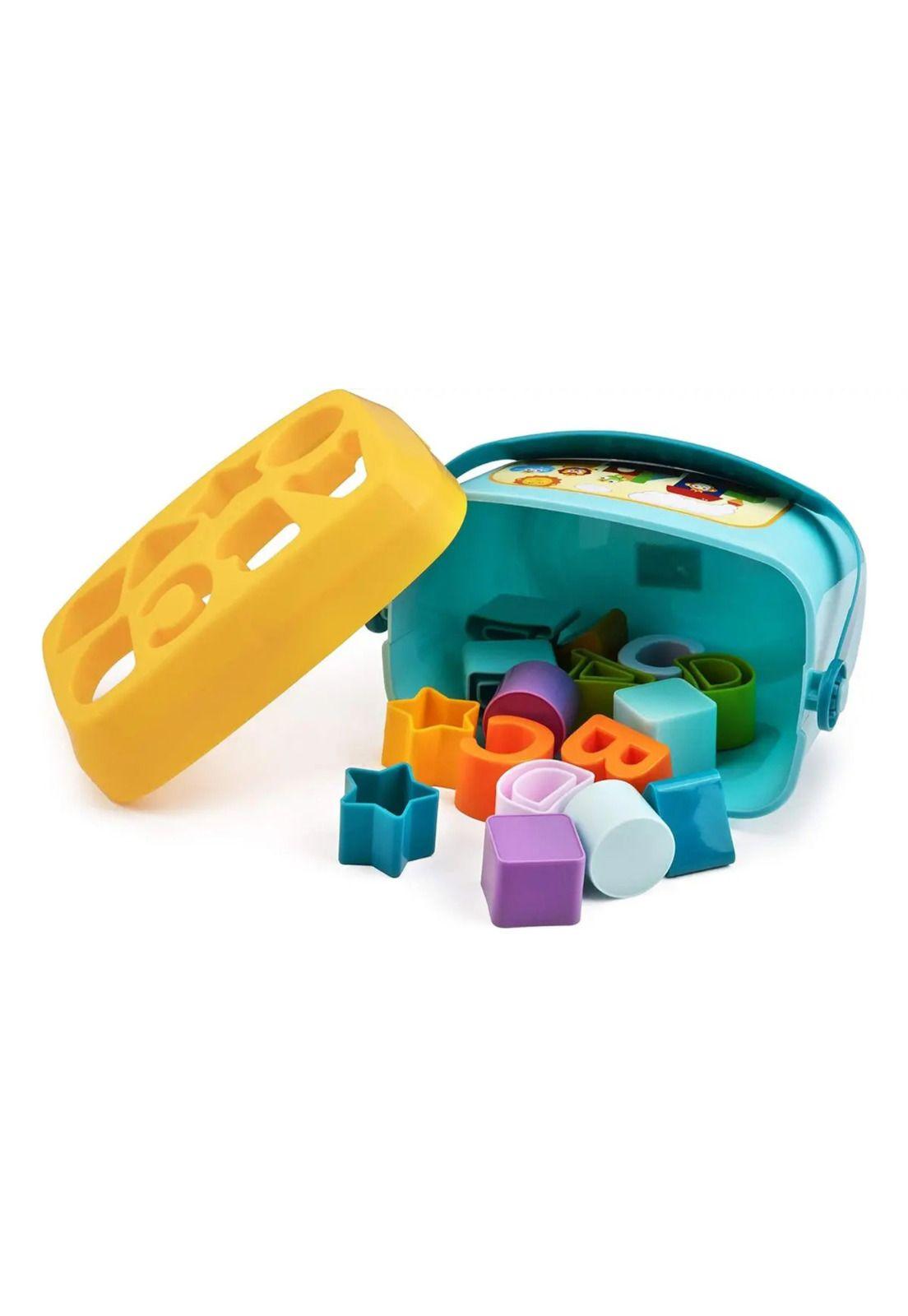 Balde C/bloques De Construcción - Juego Didáctico-2