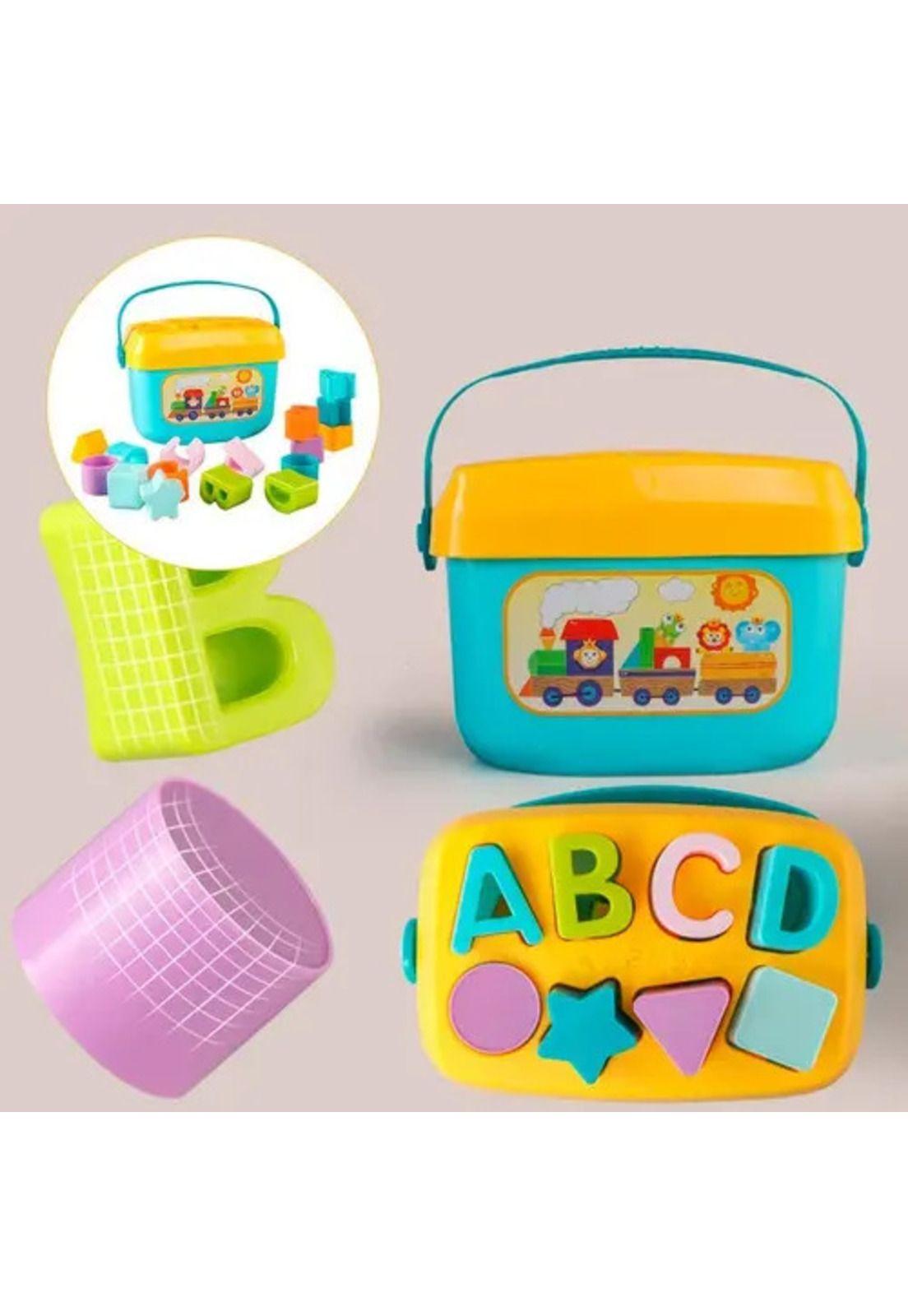 Balde C/bloques De Construcción - Juego Didáctico-7