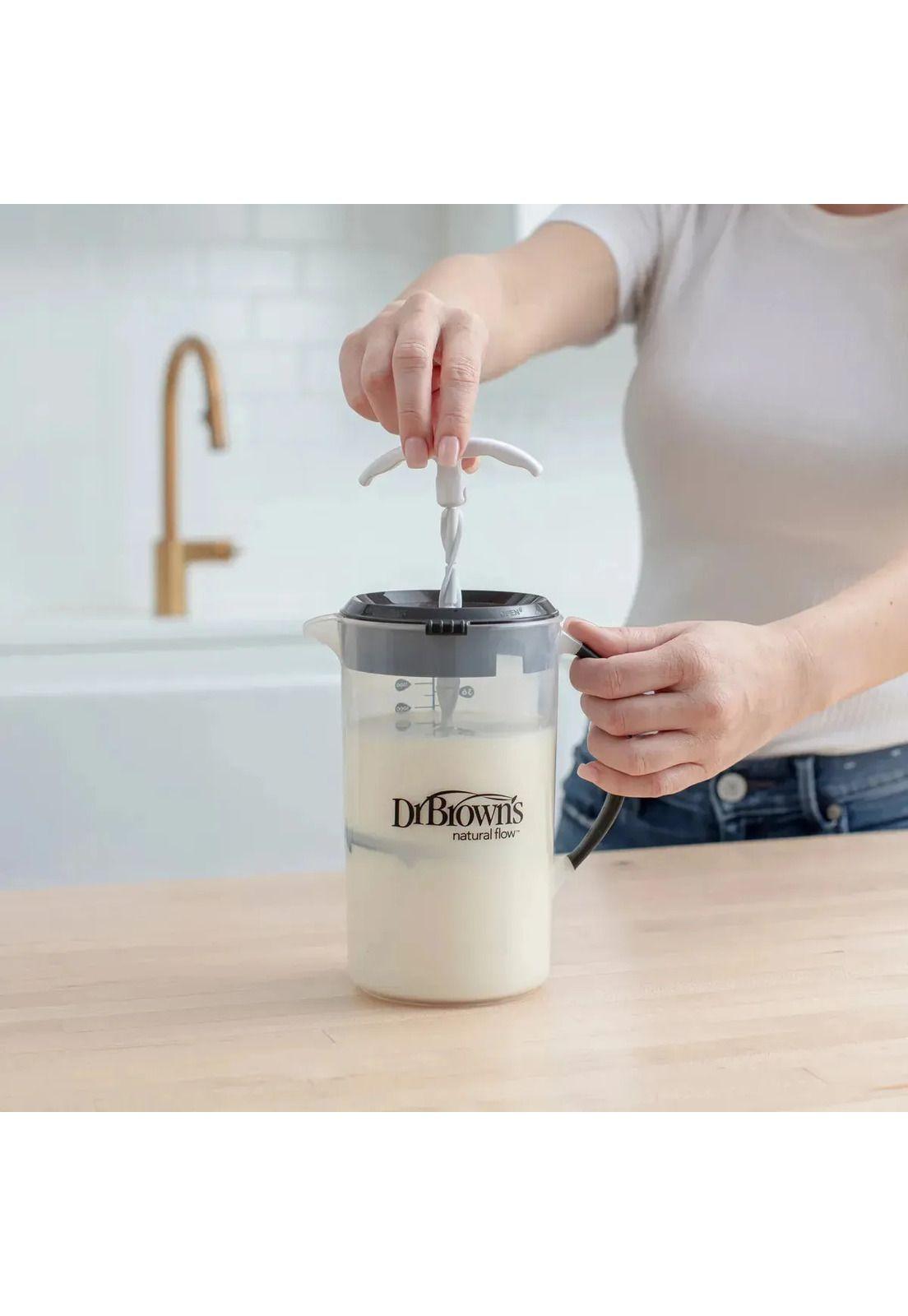 Jarra Para Mezclar Leche Y Fórmulas Dr Brown's Gris 0 Grumos-3
