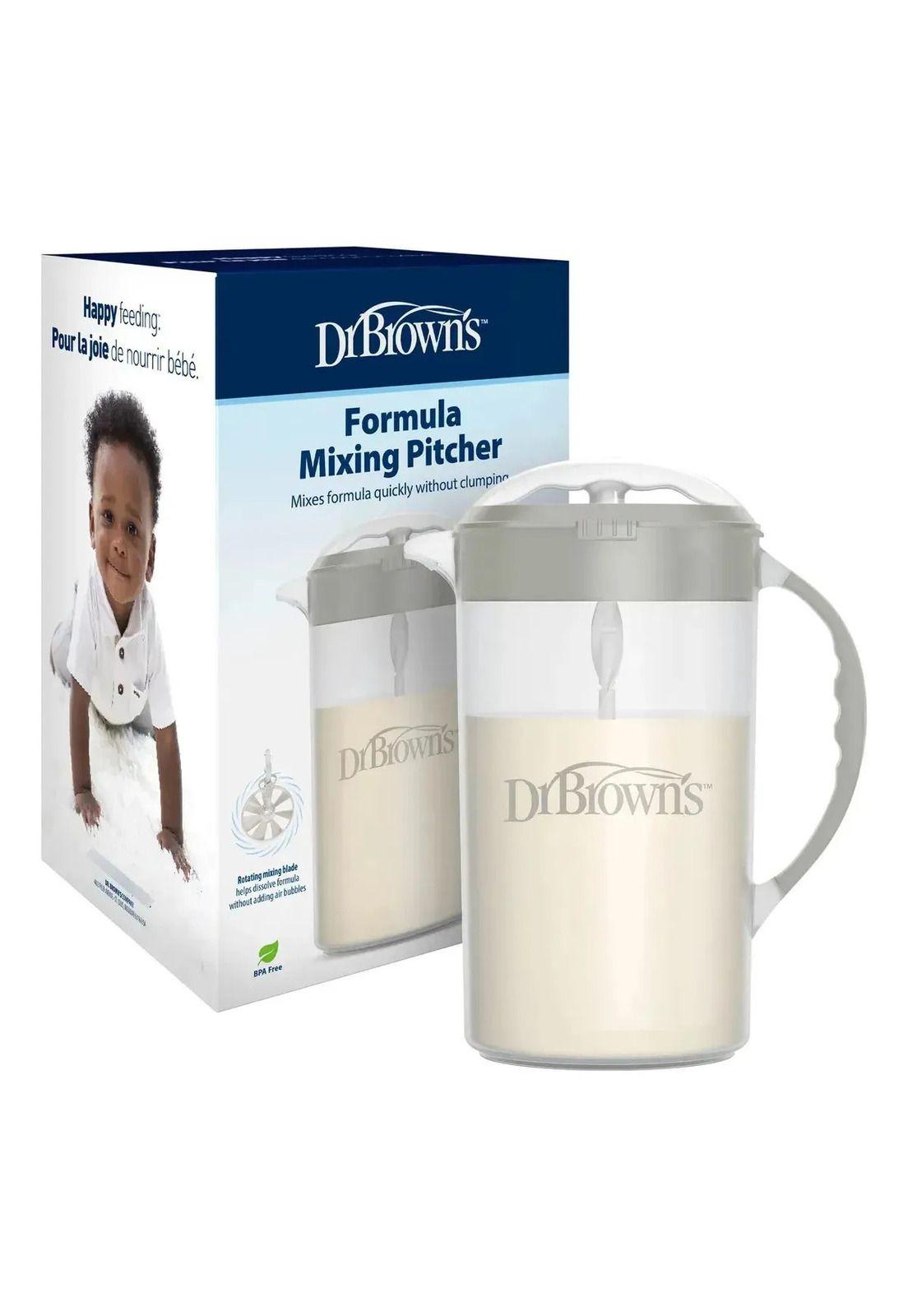 Jarra Para Mezclar Leche Y Fórmulas Dr Brown's Gris 0 Grumos-8