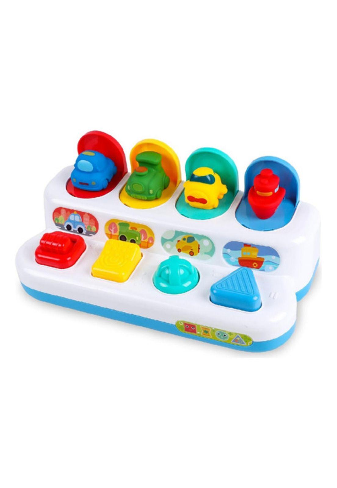 Juego Pop Up Didáctico Vehiculos Caja Montessori Infantil-5