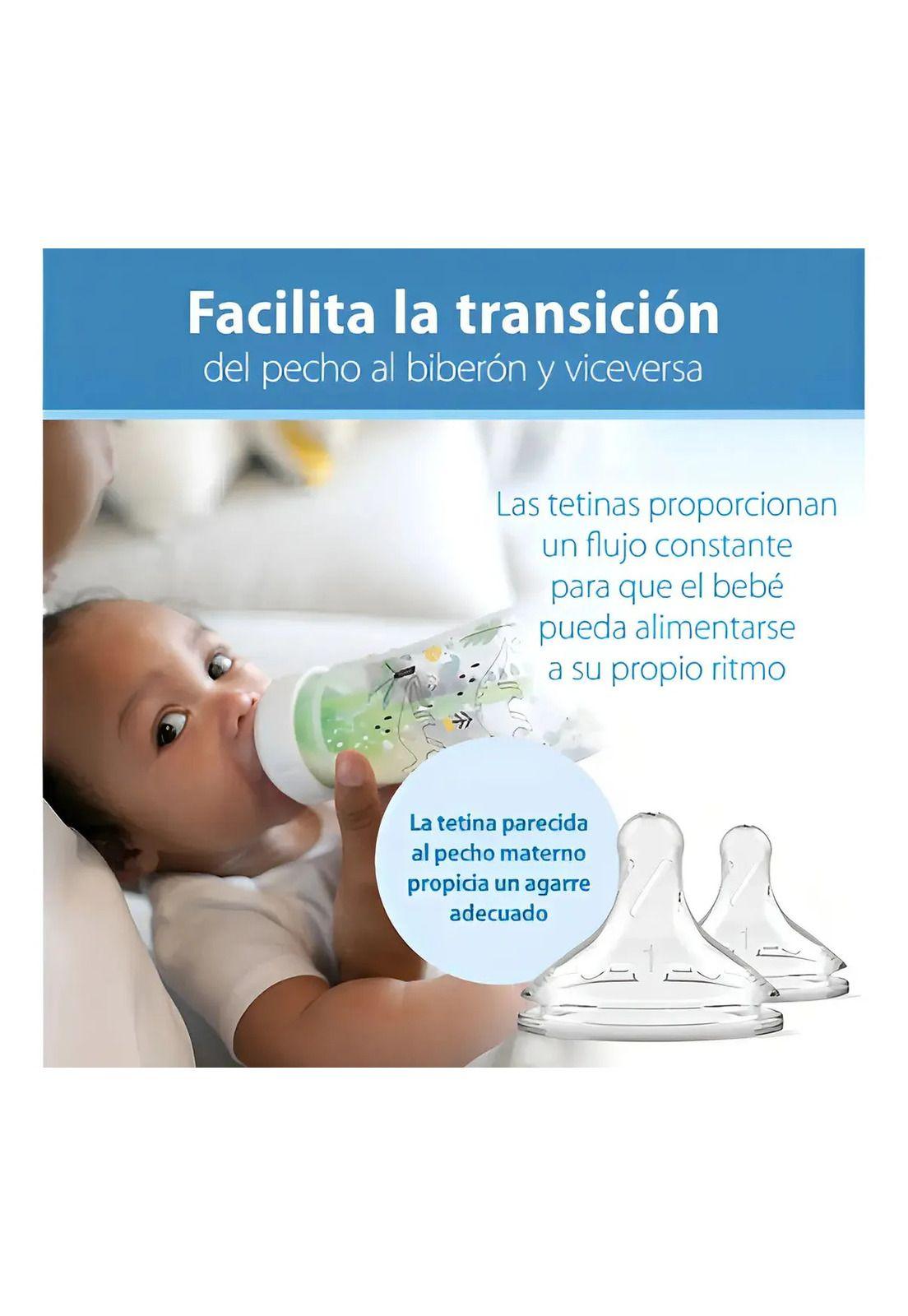 Set 2 Mamaderas Anticólicos Dr. Brown's 270ml Dinosaurios-3