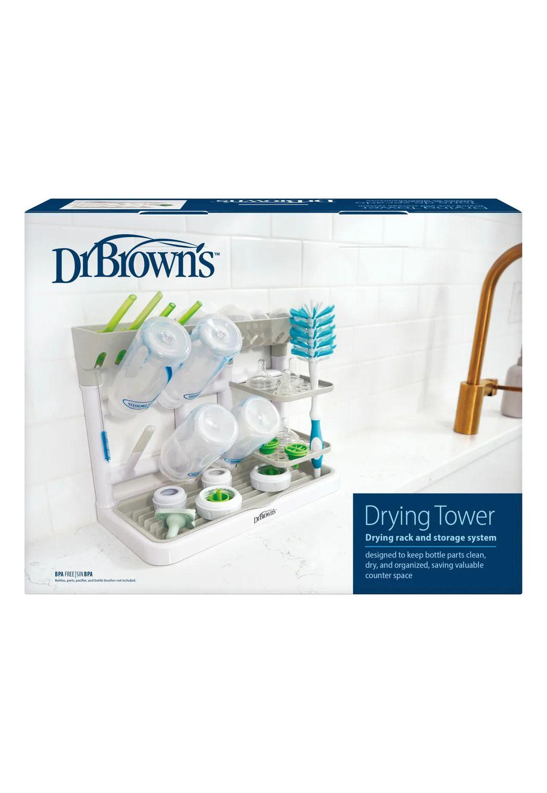 Escurridor Rack Universal Para Mamaderas Dr. Brown's Gris-2